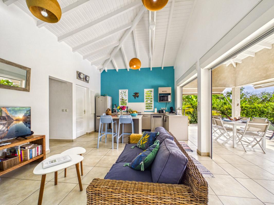 15.Location villa piscine proche plage Saint François Guadeloupe